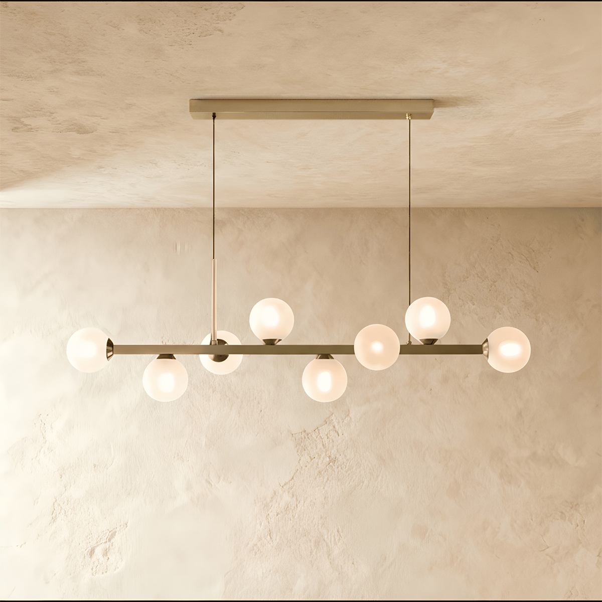 Candeeiro de Teto Linear Moderno LumaLine para Salas de Jantar e Estar
