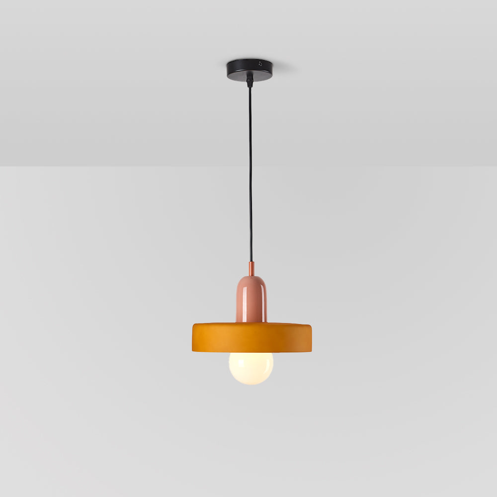 Lampada a sospensione vintage in vetro Jess | Fioriscas