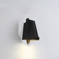 Lampada da parete industriale Ray a forma di campana in metallo, nero/grigio/rame/alluminio | Fioriscas