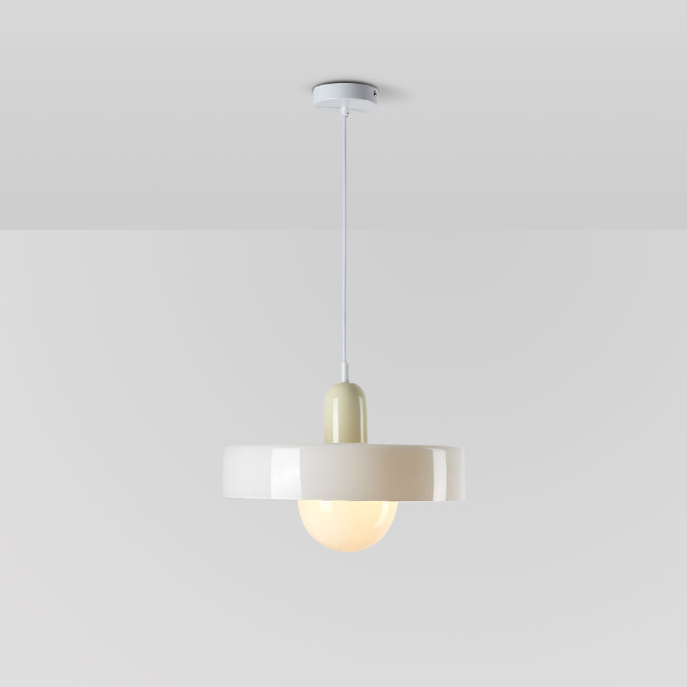 Lampada a sospensione vintage in vetro Jess | Fioriscas