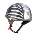AeroShield Street Helmet With Flip-Down UV Visor, DOT-Approved ABS Shell