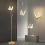 Moderne Schmetterlings-Kronleuchter Tisch- & Stehlampe, 4 Stile | Fioriscas