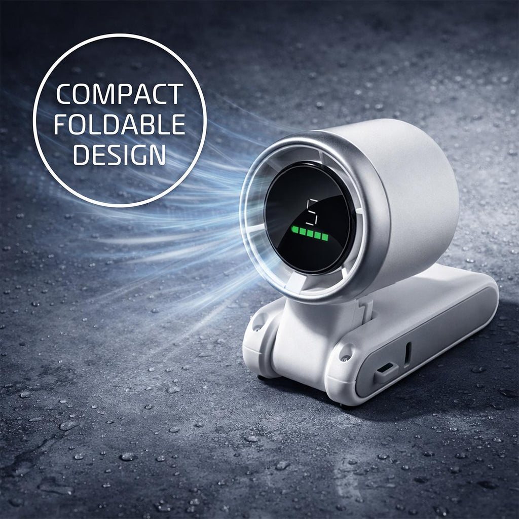 AirMini Travel Fan With USB Rechargeable Battery And Compact Design