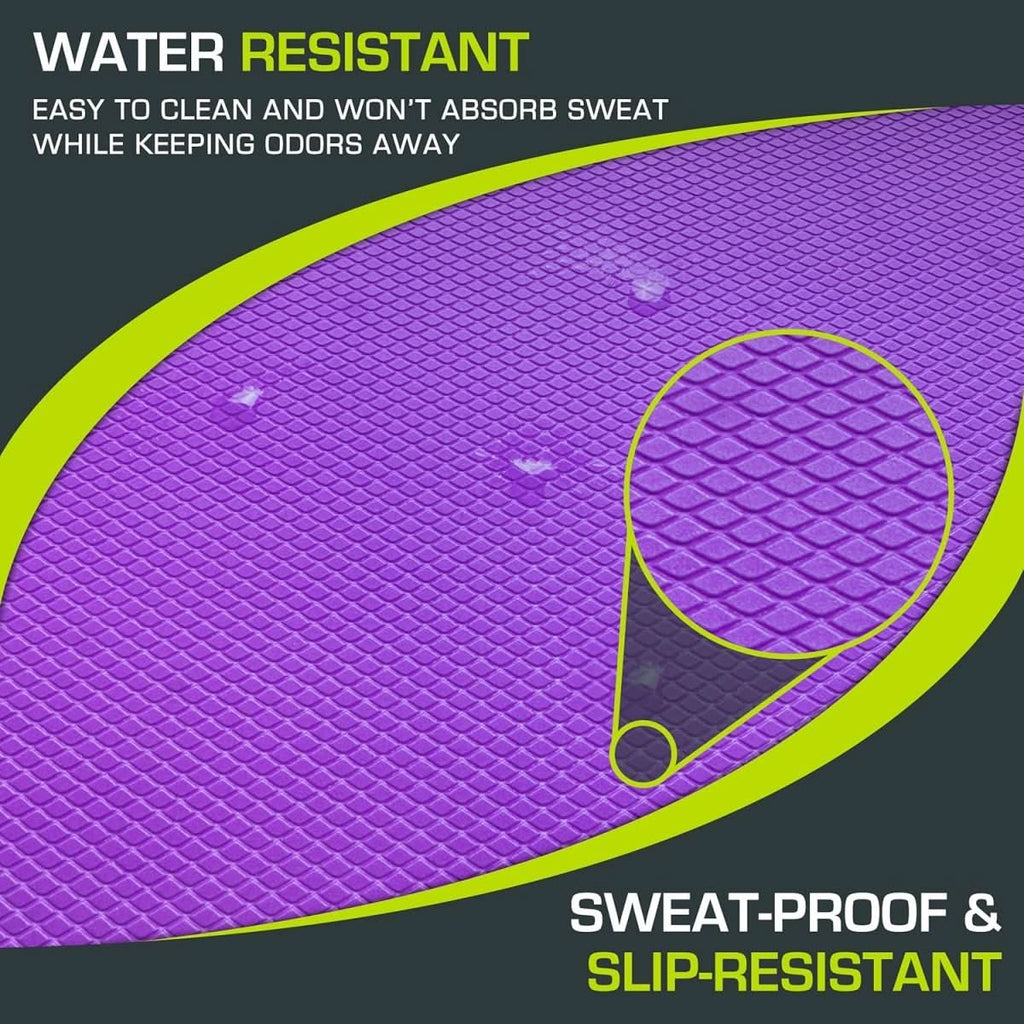 Anti-slip foam mat for yoga & stability training - Fioriscas