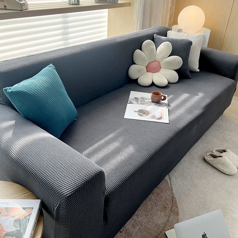 Stretchy Sofa Slipcover, Non-Slip Fit For 1 To 4 Seat Couches, Machine Washable