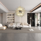 Křišťálový lustr Asterra Dandelion s moderním stropním designem