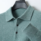 NordicLuxe polokošile s dlouhými rukávy, směs kašmíru a merino vlny