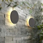 Applique murale LED minimaliste ronde ou carrée, IP65 - Fioriscas