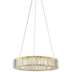 Kristy elegant rund krystal lysekrone, klar | Fioriscas