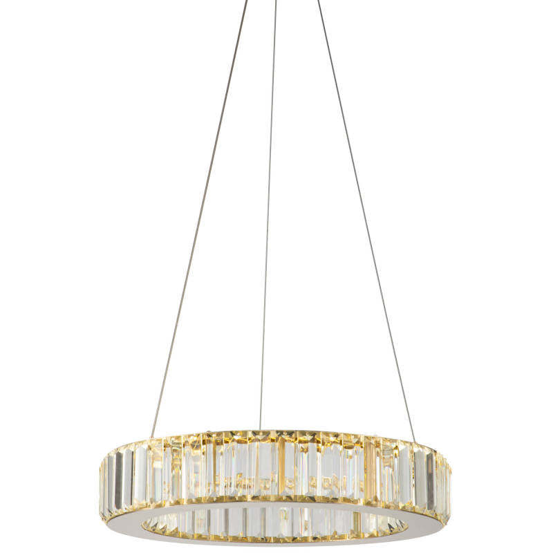 Kristy elegant rund krystal lysekrone, klar | Fioriscas
