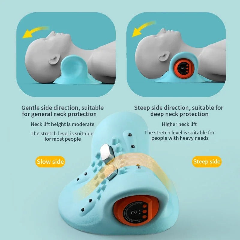 جهاز Neck Massager Pro لتدليك الرقبة بتقنية EMS للراحة العميقة للموظفين في المكاتب | Fioriscas