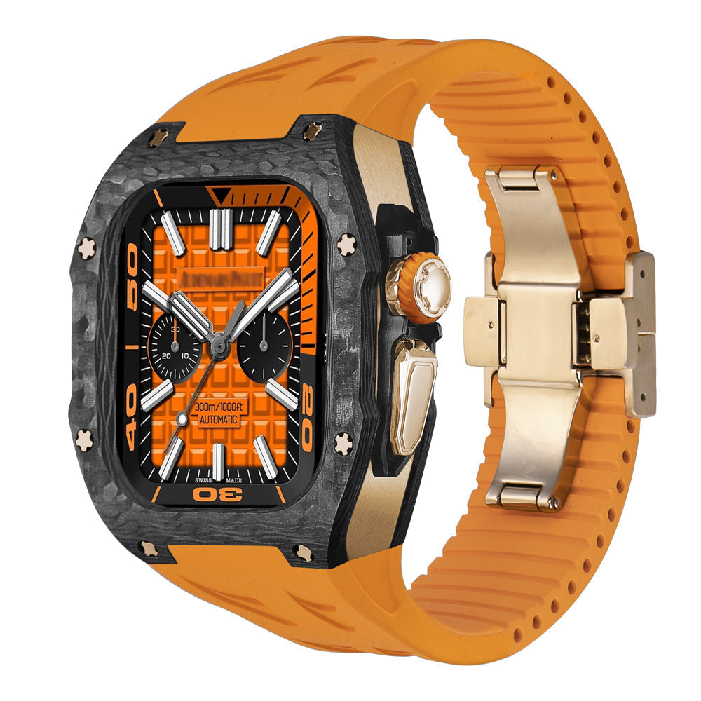 Novex Apple Watch Ultra-etui, titanium og kulfiberbygning