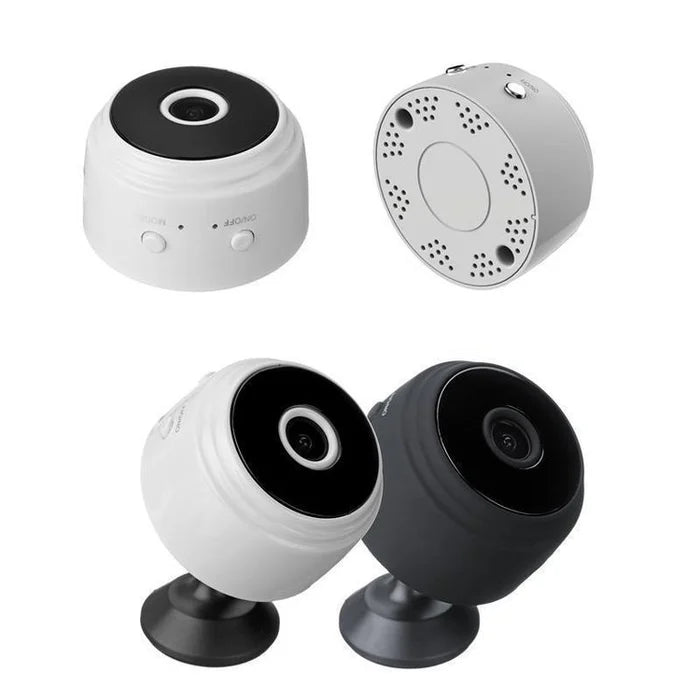 Bærbart 1080P WiFi-sikkerhedskamera med magnetisk beslag