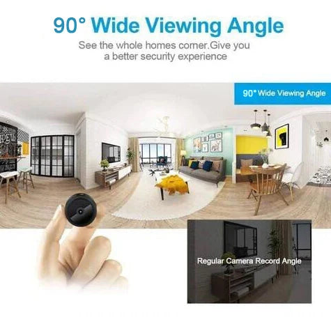 Bærbart 1080P WiFi-sikkerhedskamera med magnetisk beslag