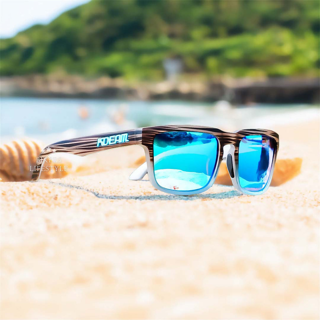 Polarized Riding Sunglasses With Anti-Blue Light Lens Filter