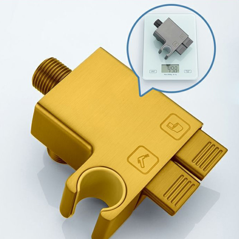 AquaKey Piano-Control Bidet Sprayer, Copper Body, Wall-Mounted
