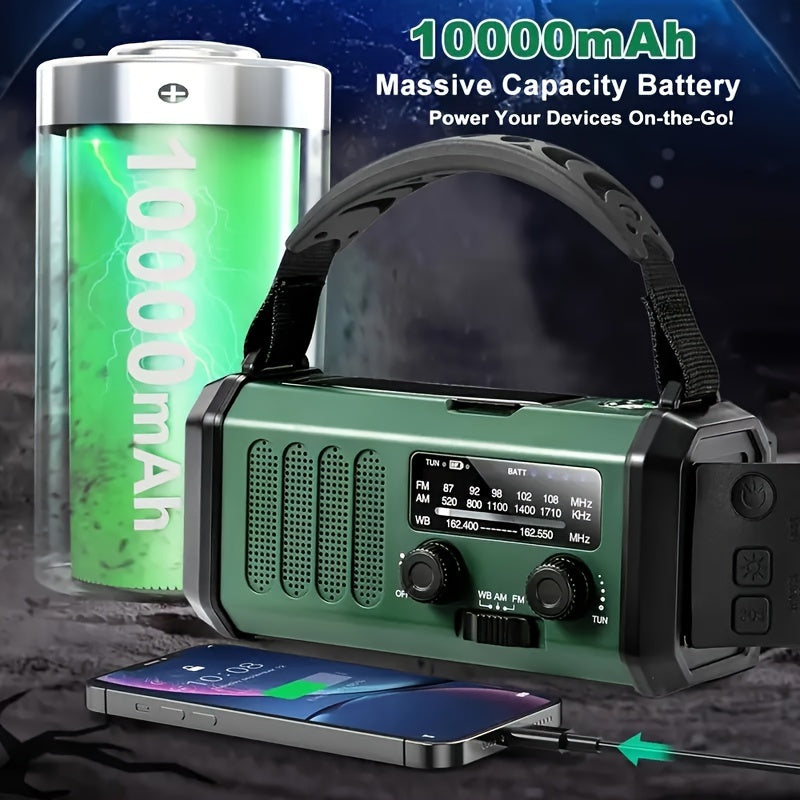 ハイカー向け、USB充電と懐中電灯付きTheSandsberg NL緊急ラジオ | Fioriscas