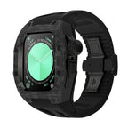 Carbon Fiber Titanium Retrofit Case, NovaCarb S10 Apple Watch Kit