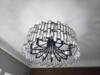 K9 Crystal Chandelier, Kylar Arden Collection With Dimmable LED