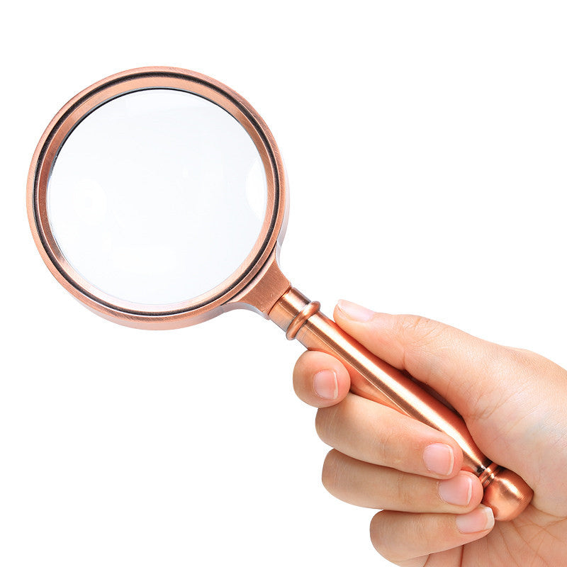10X Magnifying Glass, Ideal for Reading Small Prints, Map, Newspaper, Magazine, and More