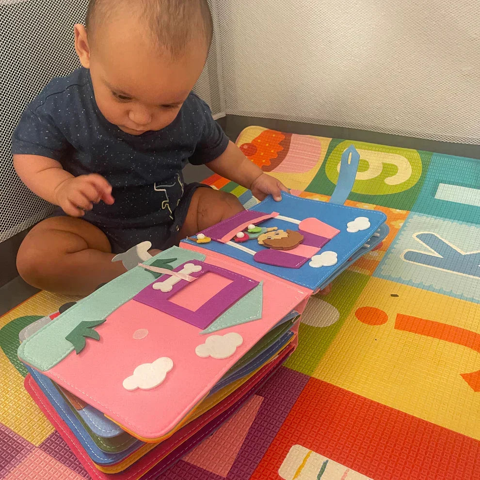 Tableau d'activités LumaPlay 3D Histoire Montessori pour l'apprentissage précoce | Fioriscas