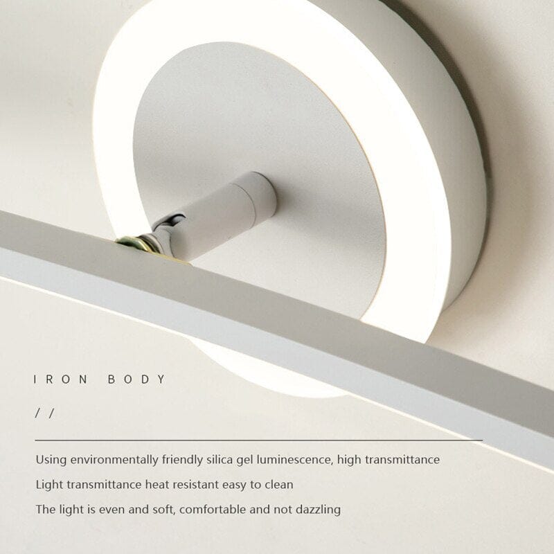 مصباح جداري LED للمرآة، شريط ميرولوكس للتزيين، أبيض أو ذهبي