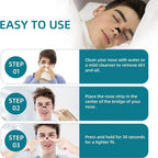 Anti-Snoring Nasal Strips for Free Breathing & Better Sleep - Fioriscas