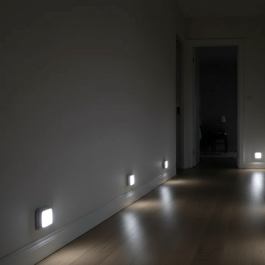 Inteligentní LED světlo na postel s pohybovým senzorem - Fioriscas