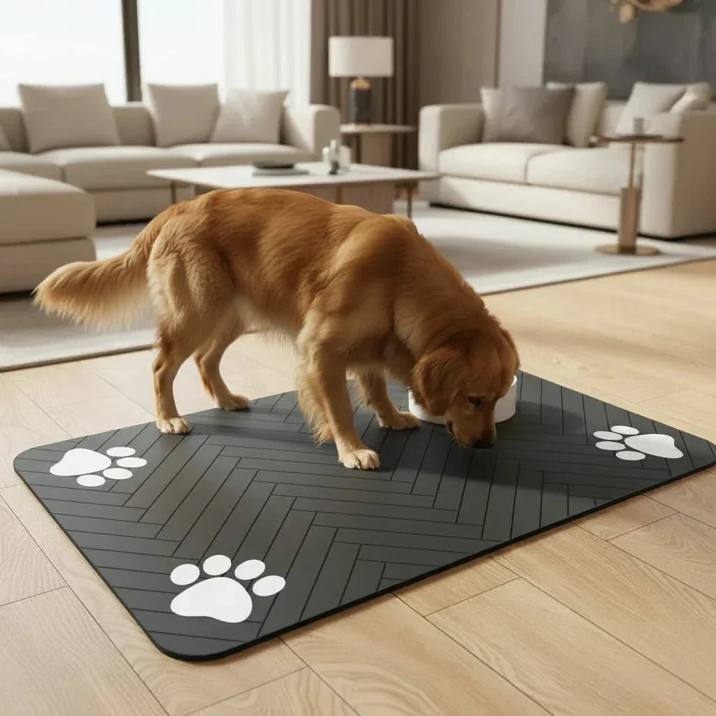 Absorbent Feeding Mat with Waterproof Non-Slip Bottom - Fioriscas