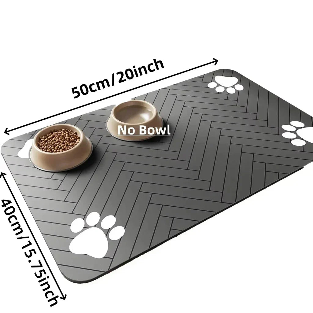 Absorbent Feeding Mat with Waterproof Non-Slip Bottom - Fioriscas