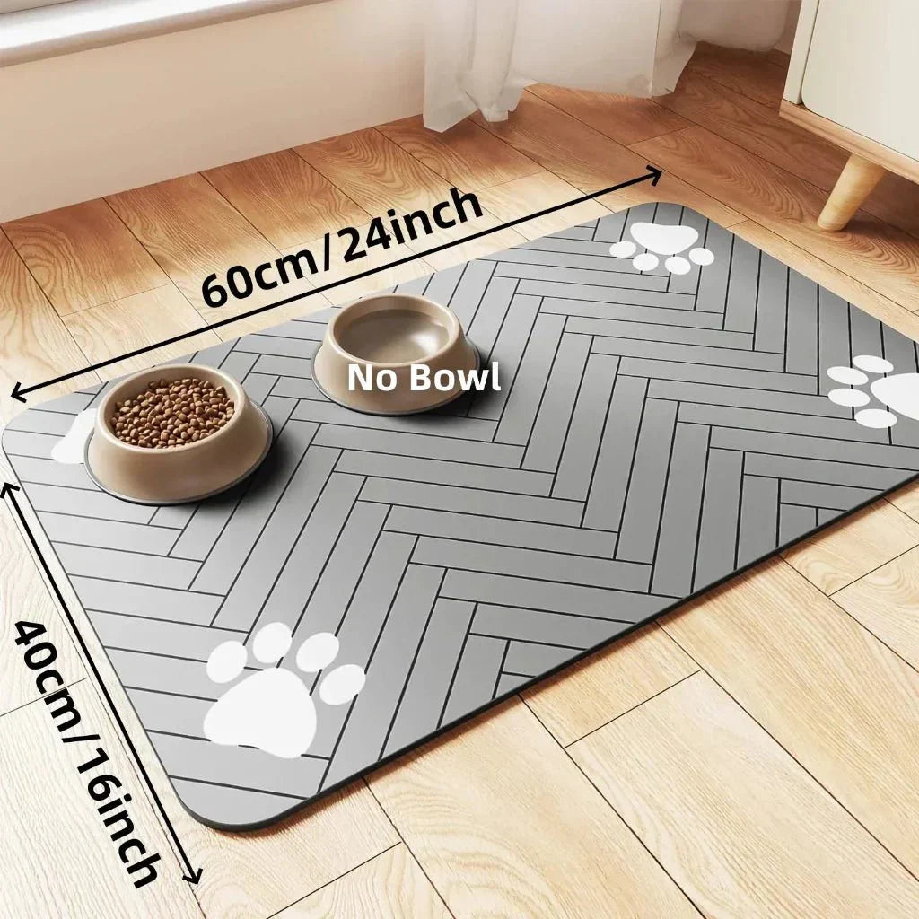 Absorbent Feeding Mat with Waterproof Non-Slip Bottom - Fioriscas