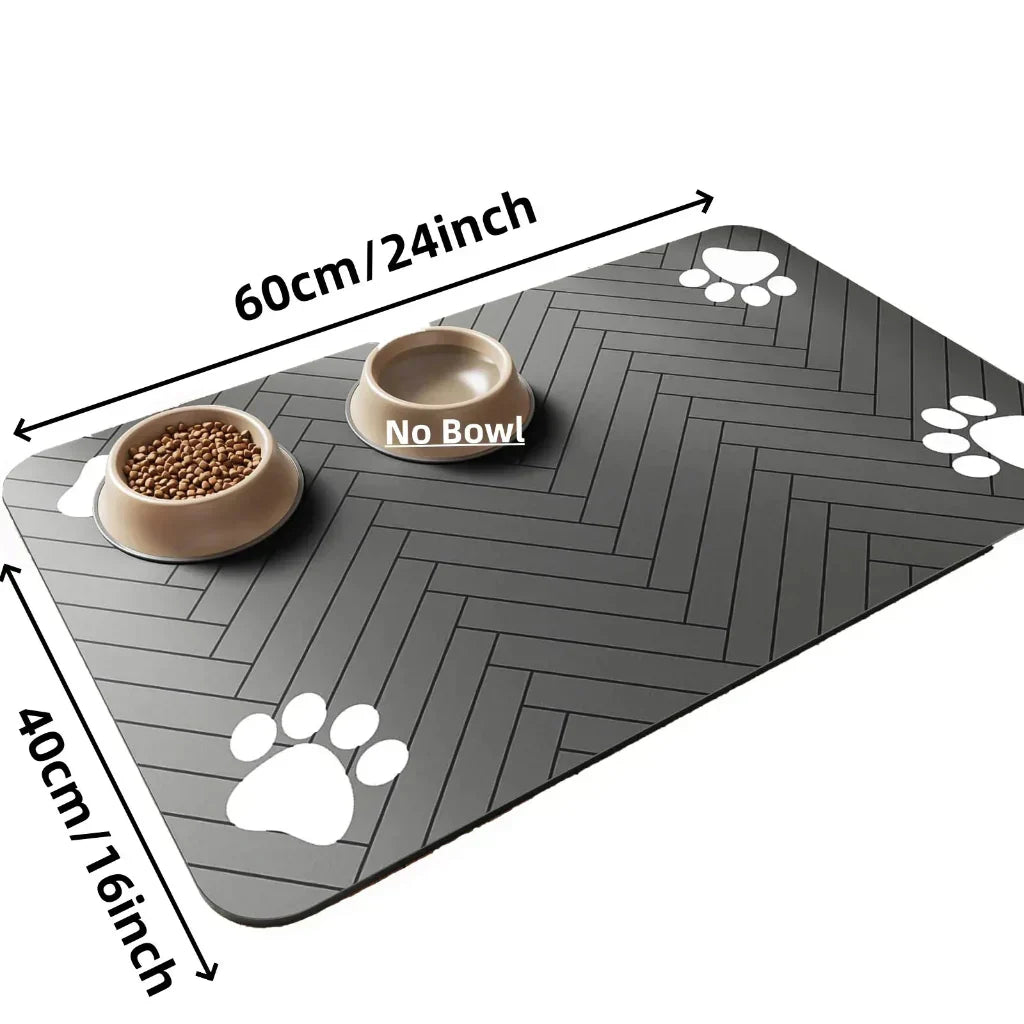Absorbent Feeding Mat with Waterproof Non-Slip Bottom - Fioriscas