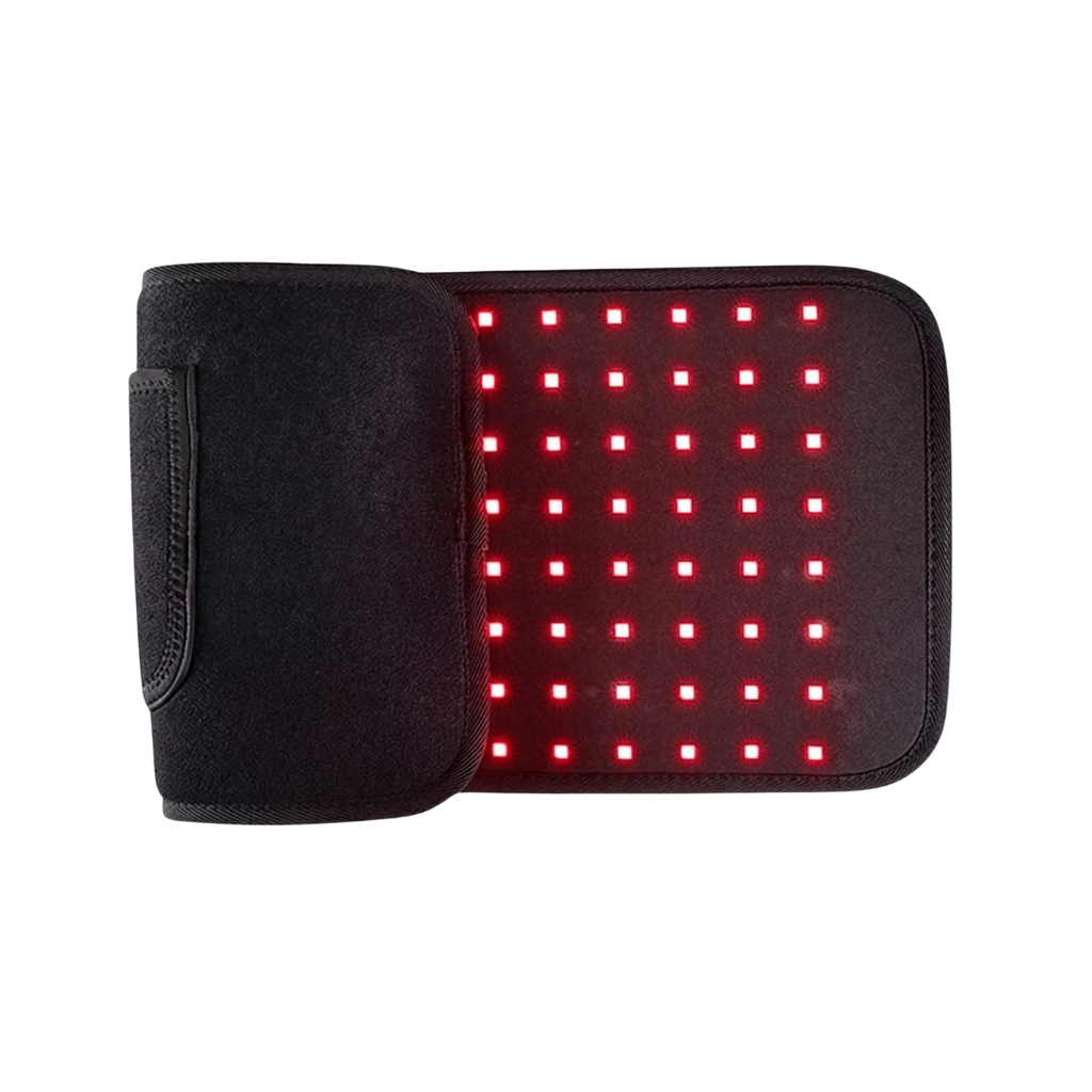 Ellebooggewrichtsondersteuning met rood en nabij-infraroodlichtpad