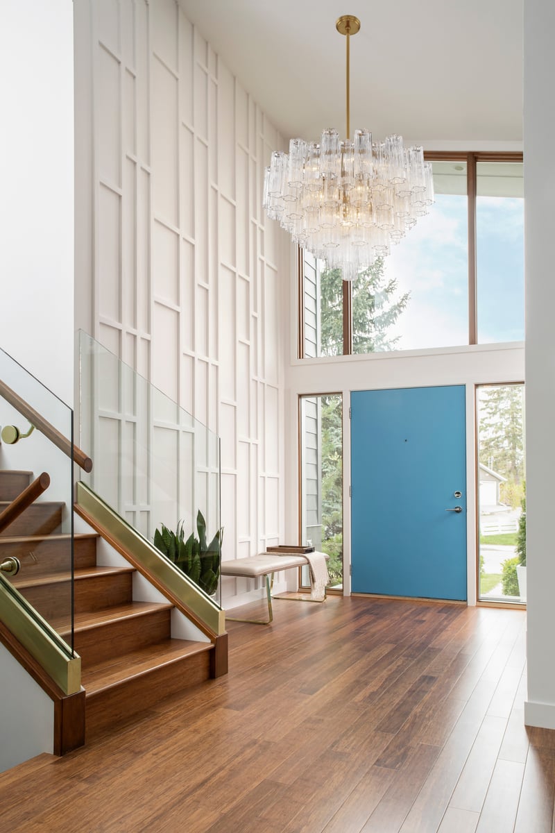 Lampadario Murano in vetro a tubi stratificati ambra Lustra | Fioriscas