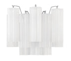 Aurora wandlamp Tronchi glazen buis gelaagd amber modern | Fioriscas