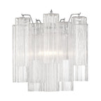 Aurora wandlamp Tronchi glazen buis gelaagd amber modern | Fioriscas