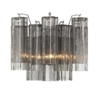 Aurora wandlamp Tronchi glazen buis gelaagd amber modern | Fioriscas