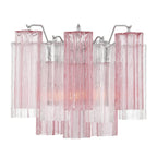 Aurora wandlamp Tronchi glazen buis gelaagd amber modern | Fioriscas
