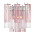 Aurora wandlamp Tronchi glazen buis gelaagd amber modern | Fioriscas