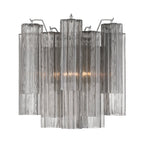 Aurora wandlamp Tronchi glazen buis gelaagd amber modern | Fioriscas