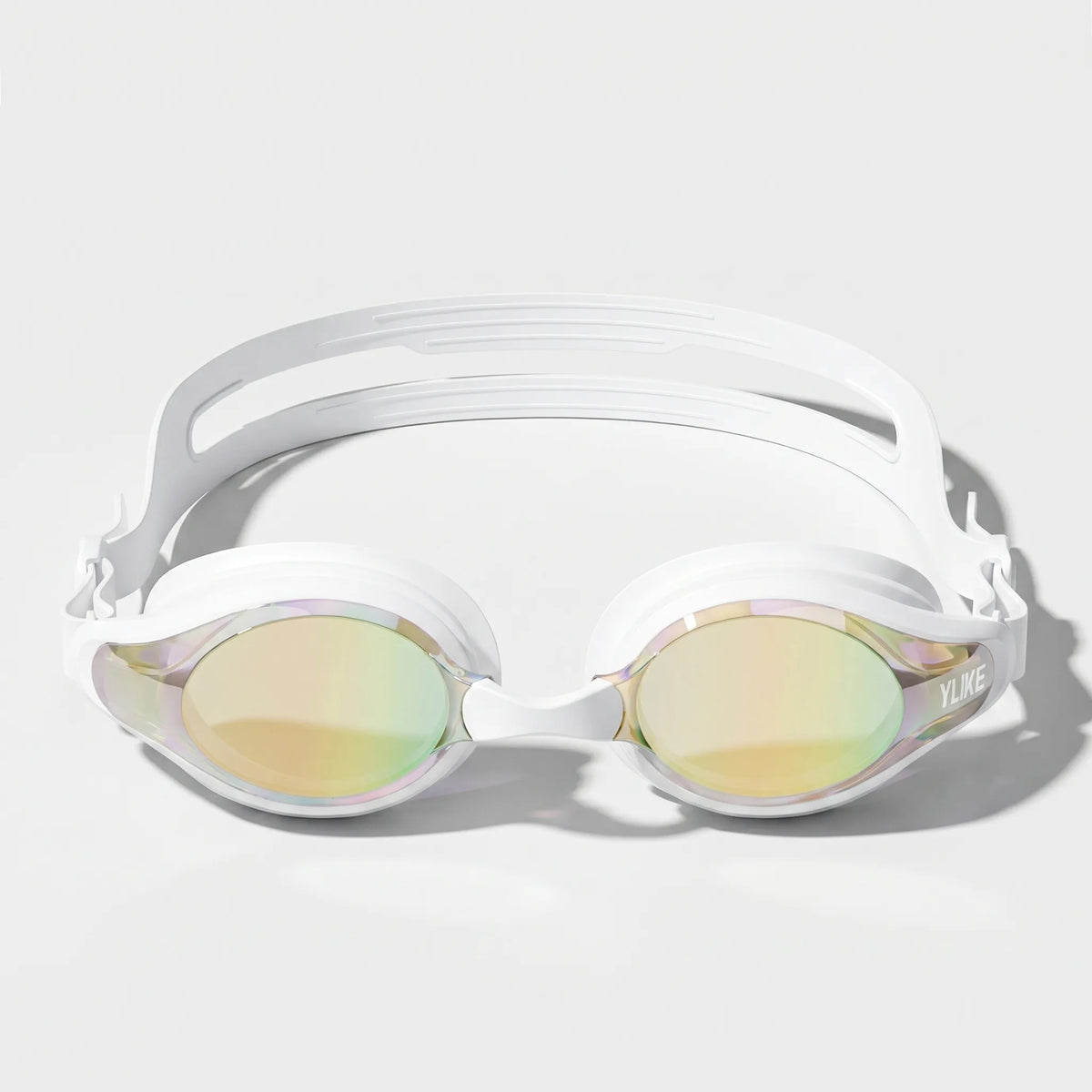 Verstellbare Schwimmbrille mit doppeltem Riemen - Covaris