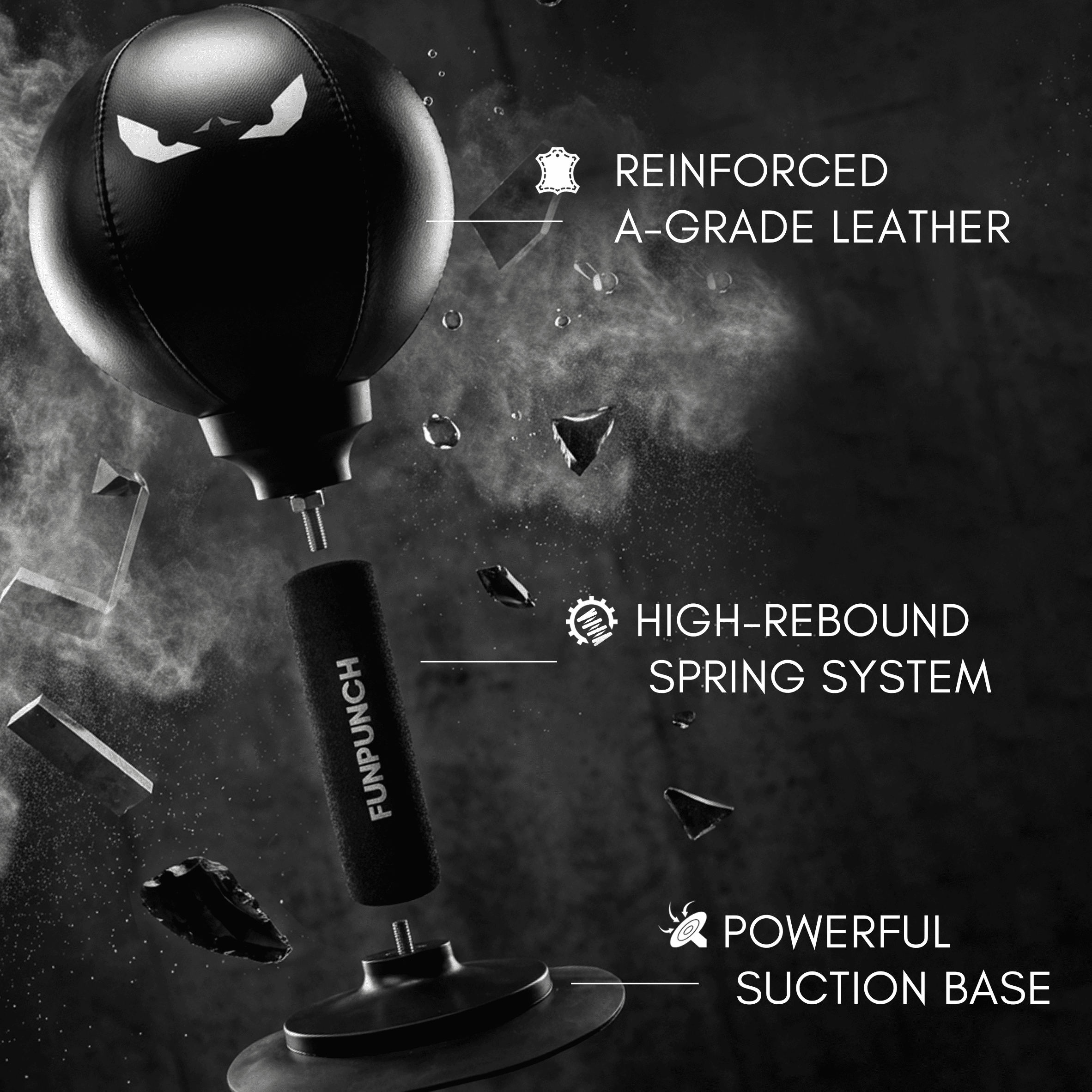 Portable Desktop Punching Bag for Daily Stress Relief | Fioriscas