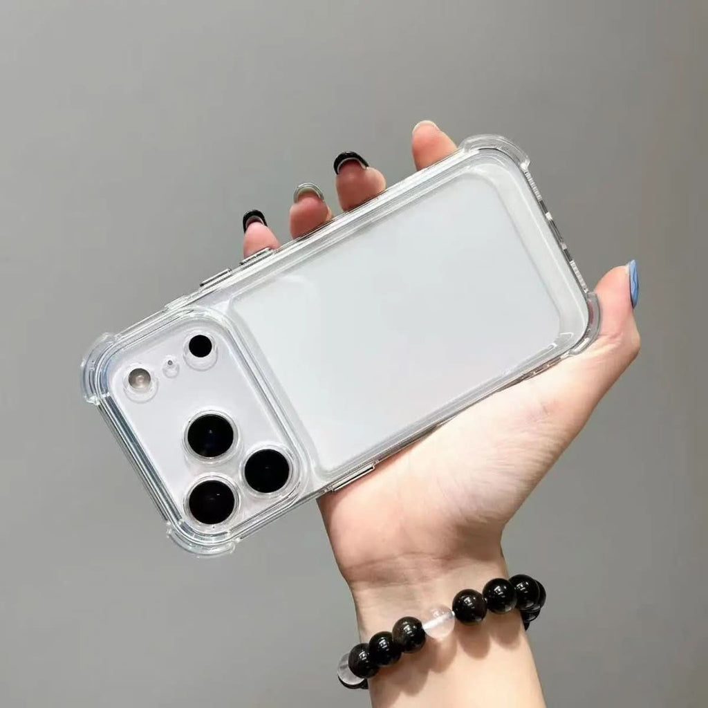 Stöttåligt, transparent stötskyddsfodral för iPhone - Fioriscas