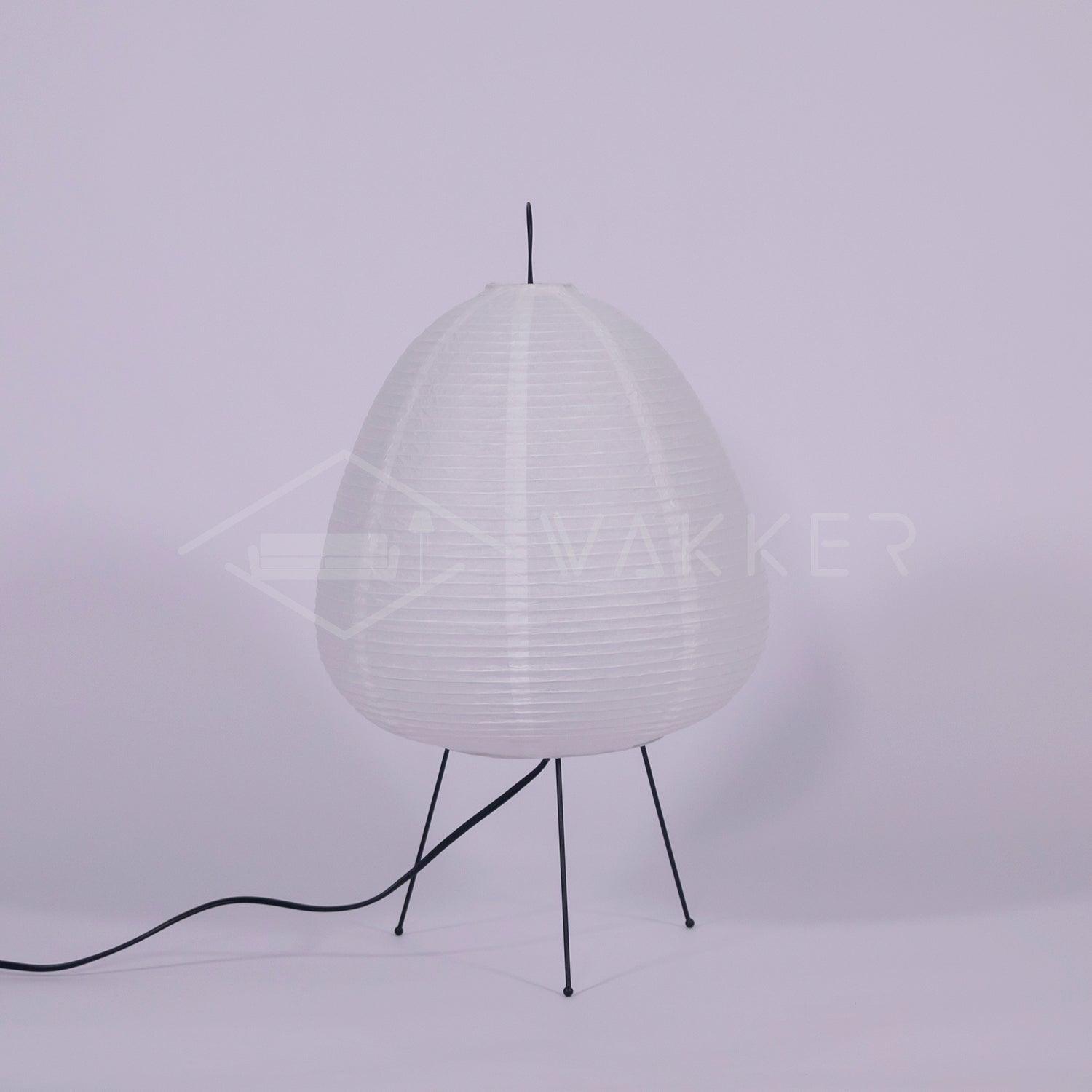 Shiori Glow Handmade Mulberry Paper Table Lamp Inspired By Japanese Lanterns