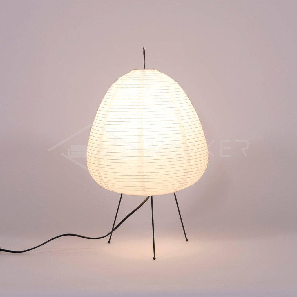 Shiori Glow Handmade Mulberry Paper Table Lamp Inspired By Japanese Lanterns