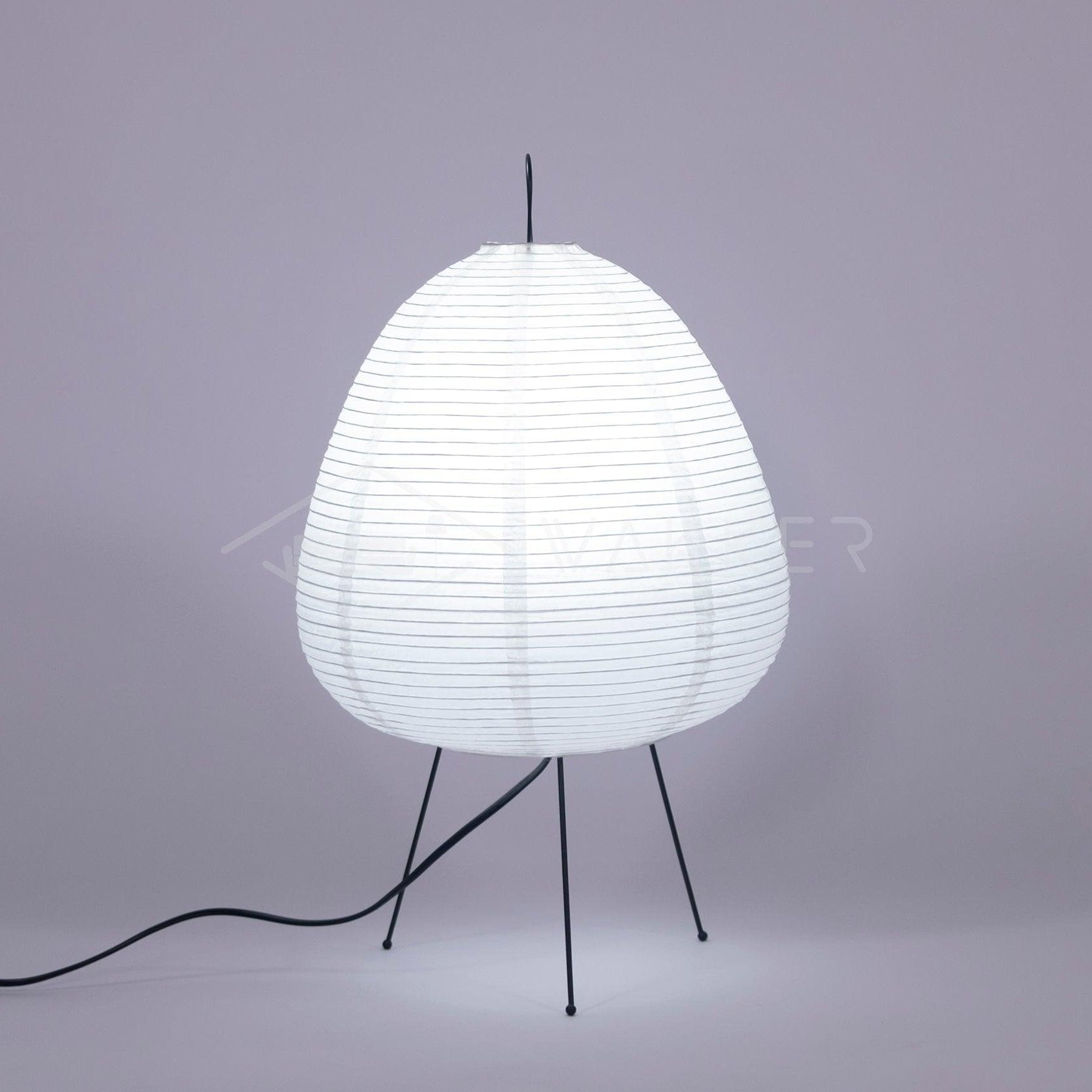 Shiori Glow Handmade Mulberry Paper Table Lamp Inspired By Japanese Lanterns