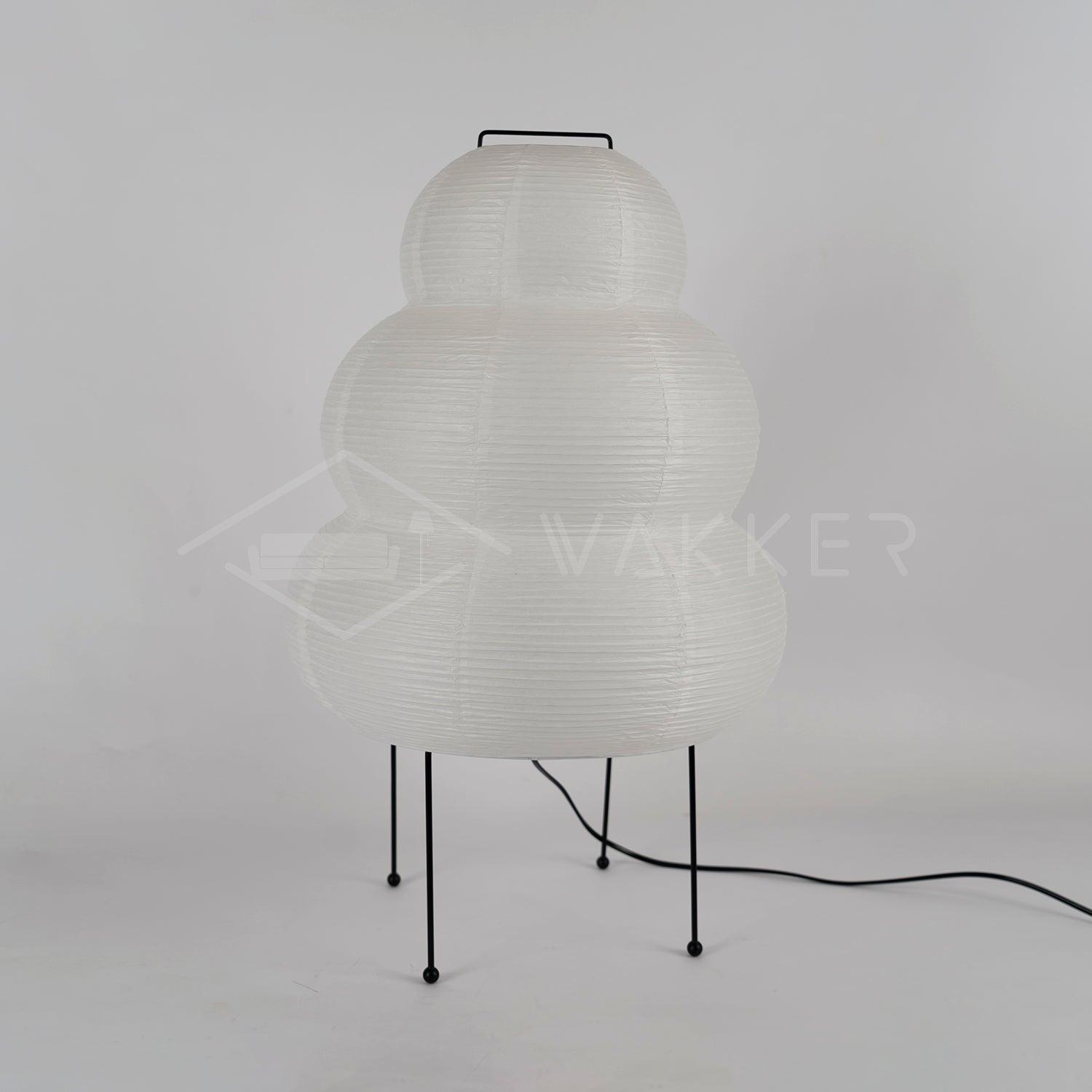 Shiori Glow Handmade Mulberry Paper Table Lamp Inspired By Japanese Lanterns