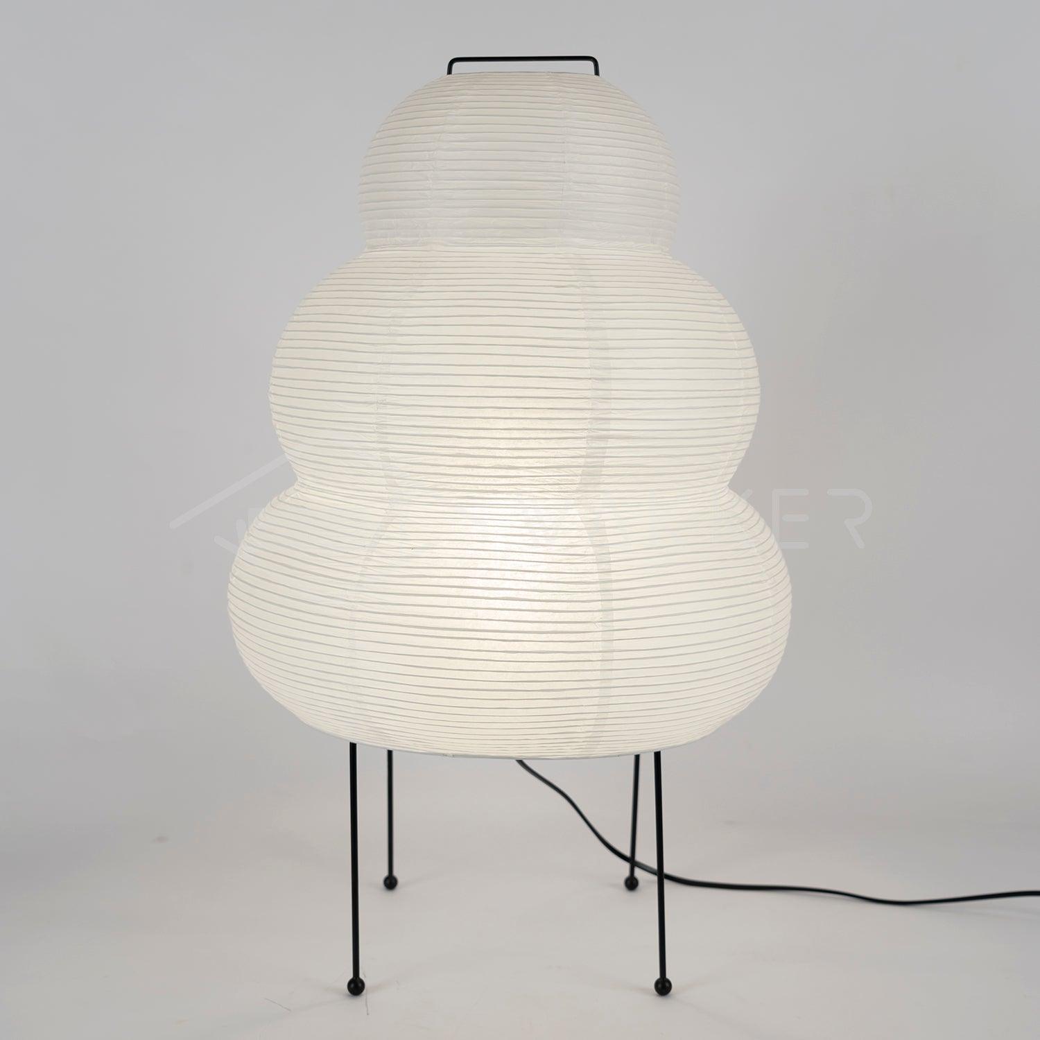 Shiori Glow Handmade Mulberry Paper Table Lamp Inspired By Japanese Lanterns