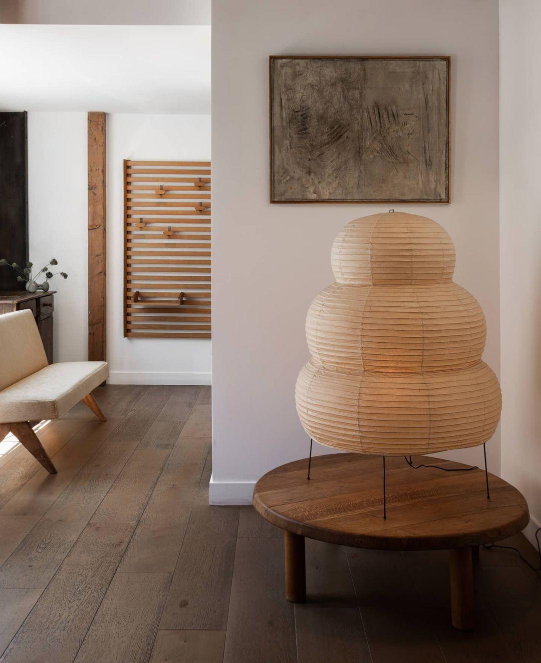 Shiori Glow Handmade Mulberry Paper Table Lamp Inspired By Japanese Lanterns