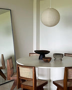 Kirei hvid papirlanterne pendel, mid-century form